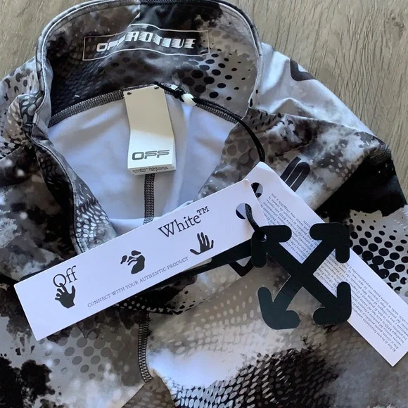 Off White Active Seamless Bike Shorts size small Virgil Abloh